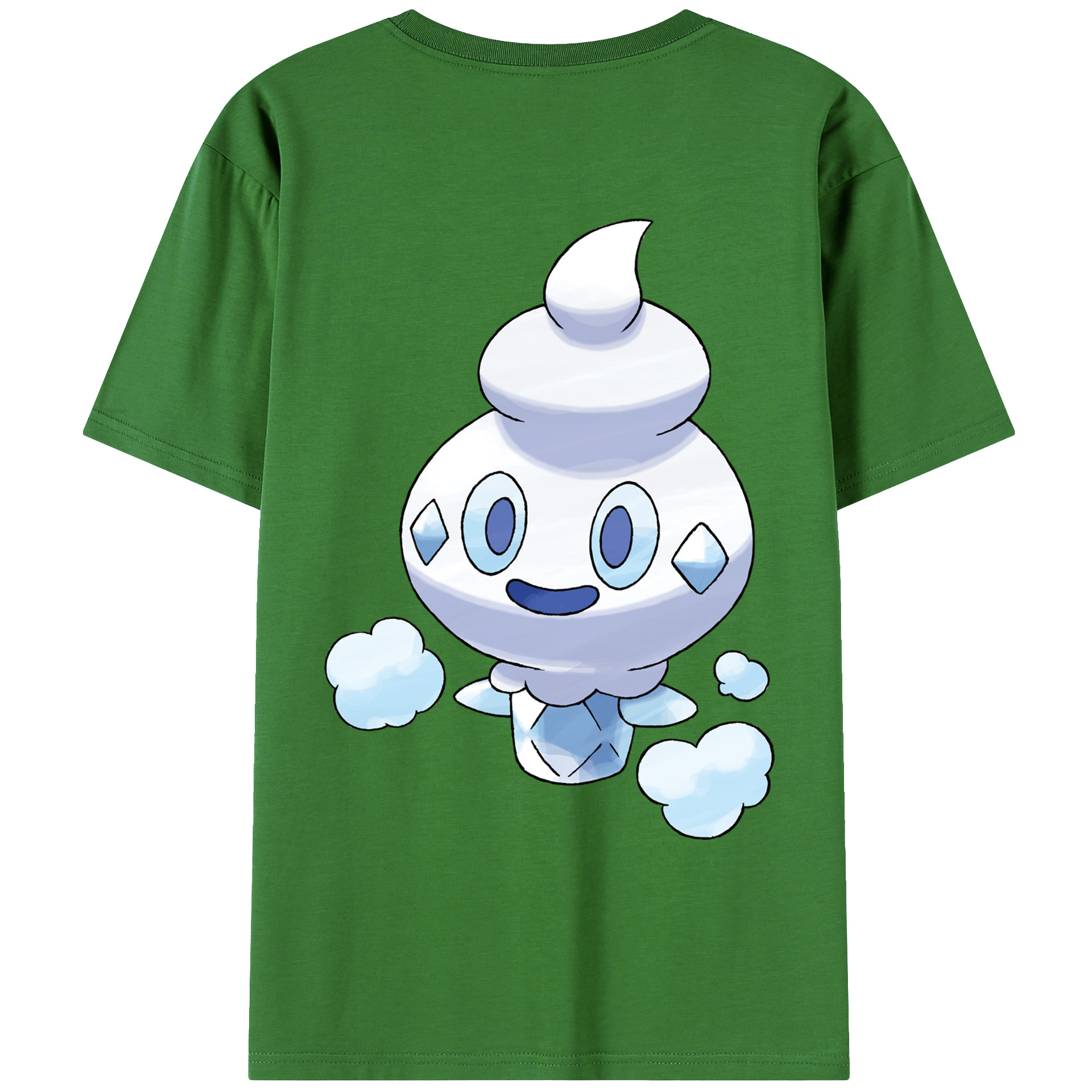 （画像用） ポケットモンスター Pokémon レディース半袖Tシャツ(バックプリント)
